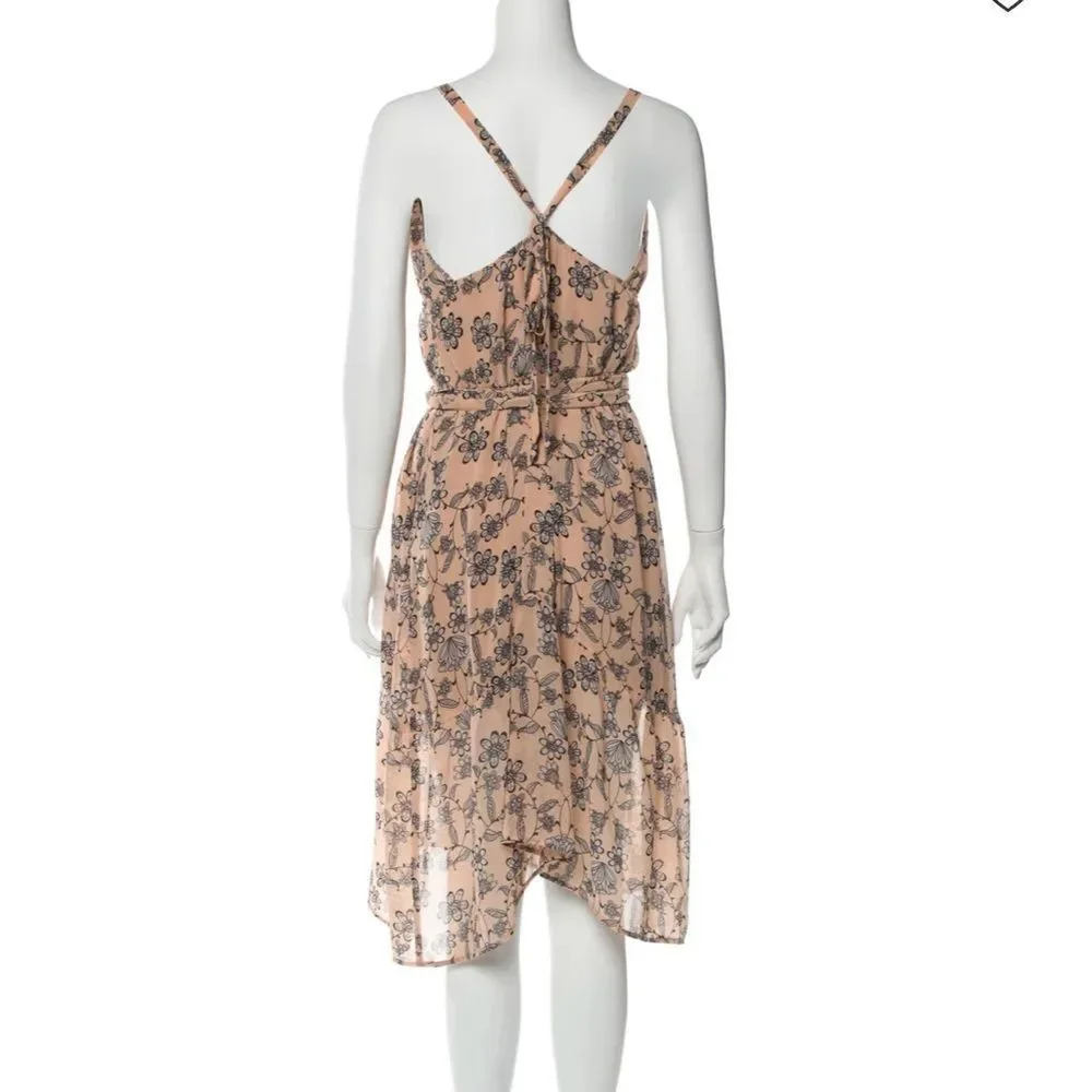 NEW FOR LOVE & LEMONS Poppy Floral Midi Dress - Picture 7 of 9
